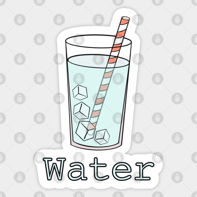 Water Sticker by smoochugs